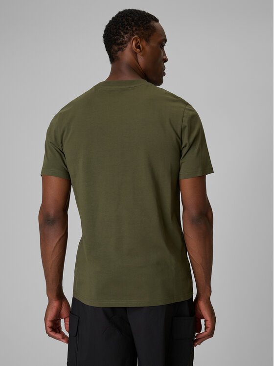 4F 4F T-Shirt TREKKING Khaki Regular Fit