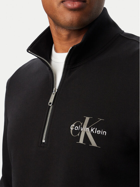 Calvin Klein Jeans Calvin Klein Jeans Majica dugih rukava LV04RG280G Crna Regular Fit