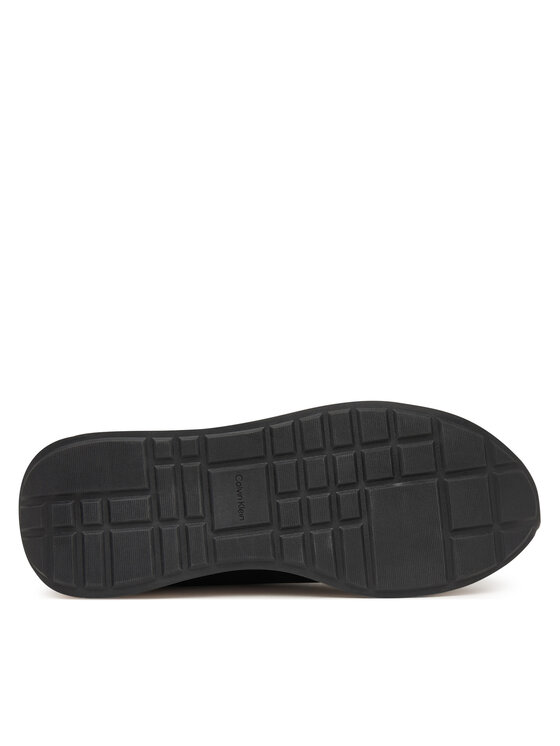 Calvin Klein Calvin Klein Αθλητικά Retro Runner Sock Panl Lth Neo HW0HW03118 Μαύρο