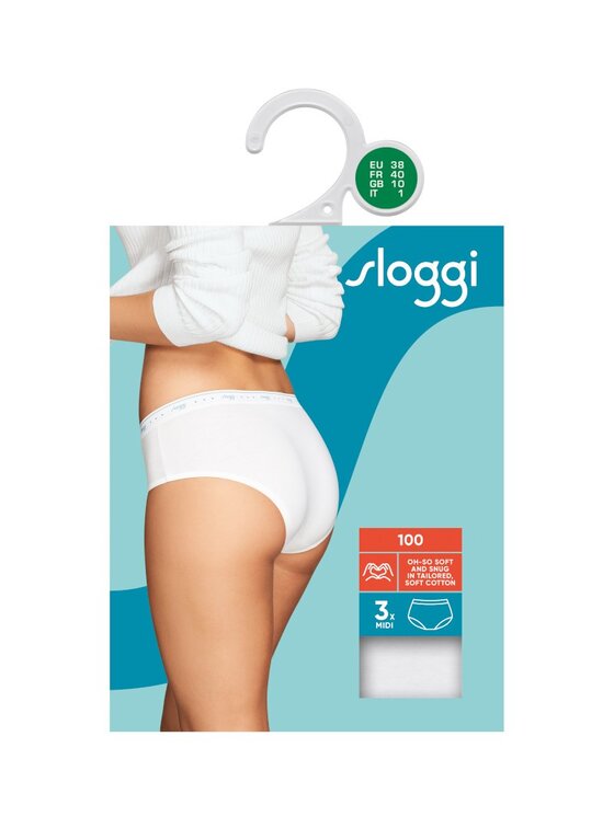 Sloggi Sloggi Figi klasyczne 10201596 Biały