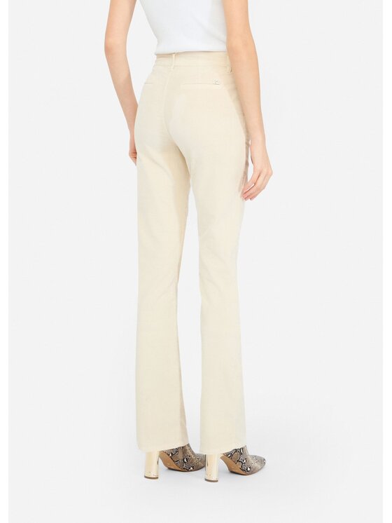 Liu Jo Liu Jo Spodnie materiałowe MF5308T459020304 Beżowy Slim Fit