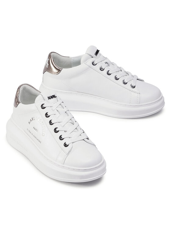 KARL LAGERFELD KARL LAGERFELD Laisvalaikio batai KL62538 Balta