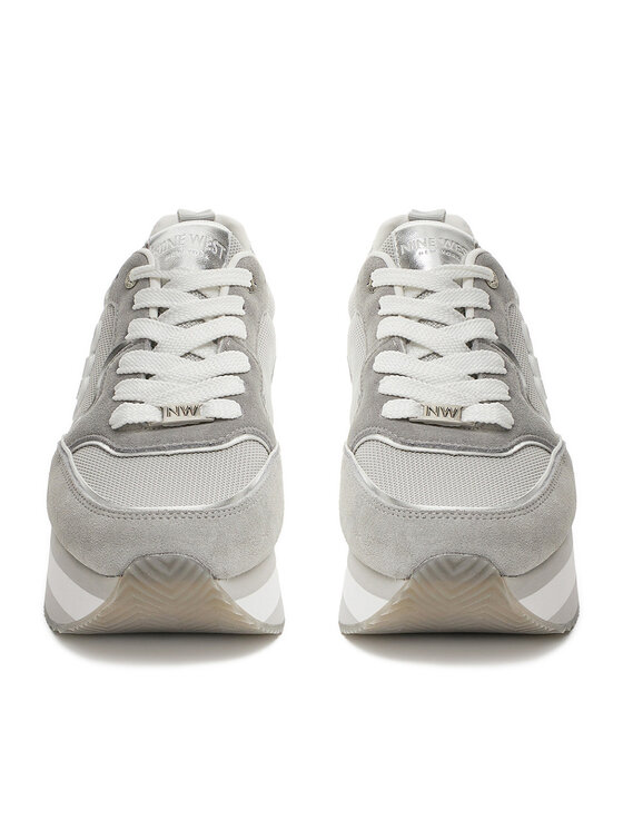 Nine West Nine West Sneakersy SS25-3C093 Srebrny