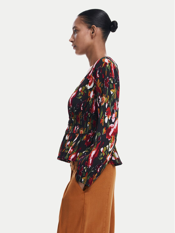 Desigual Desigual Bluzka Kanazawa 24WWBW09 Kolorowy Regular Fit