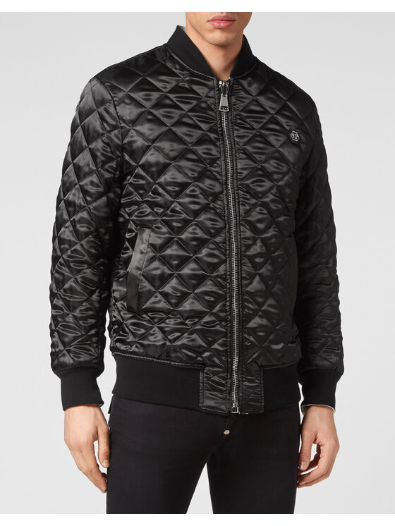 PHILIPP PLEIN PHILIPP PLEIN Kurtka puchowa 3391 Biały Regular Fit