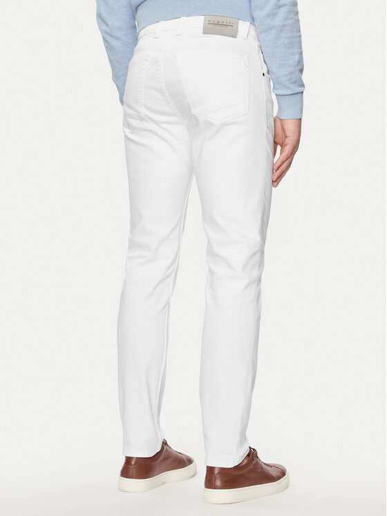 Bugatti Bugatti Джинси 3108D 56696A Білий Slim Fit