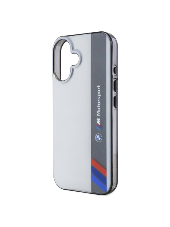 BMW Motorsport BMW Motorsport Etui na telefon iPhone 16 Plus Szary
