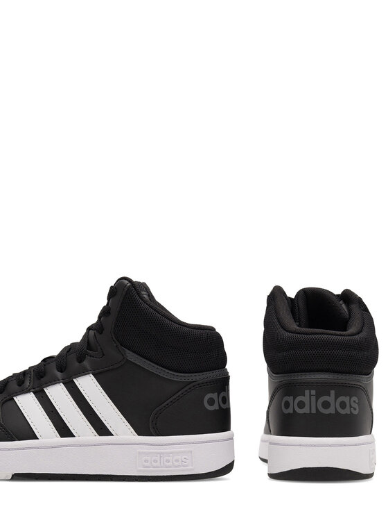adidas adidas Sneakersy HOOPS MID 3.0 K GW0402 Czarny