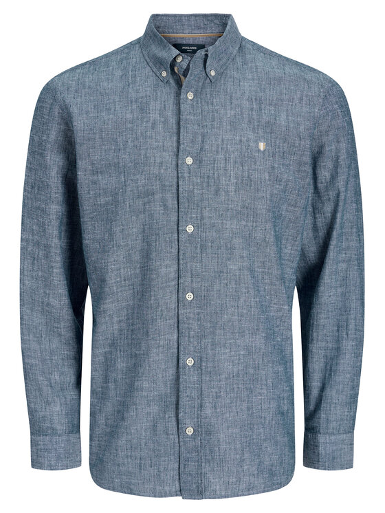 Jack & Jones Jack & Jones Koszula Blusummer 12293269 Niebieski Regular Fit
