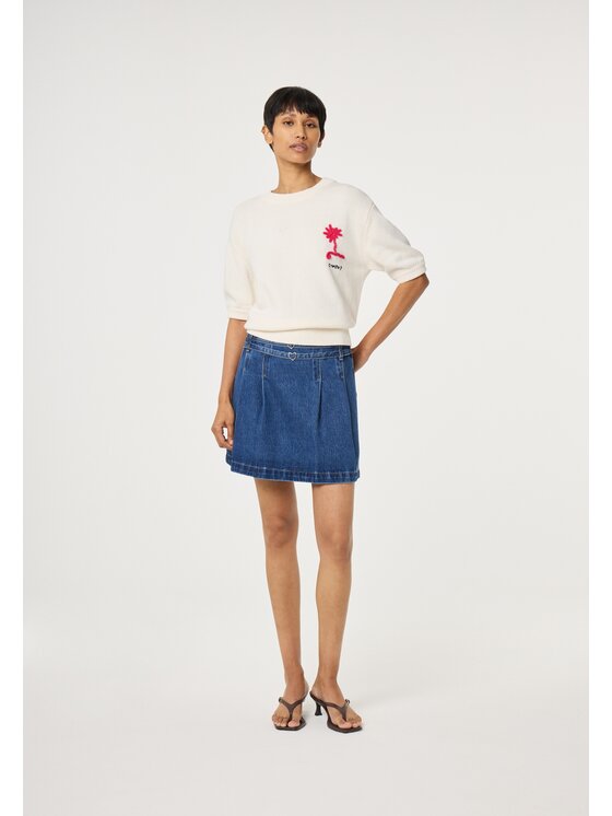 Fabienne Chapot Fabienne Chapot Sweter 6069-1607-172 Beżowy Loose Fit