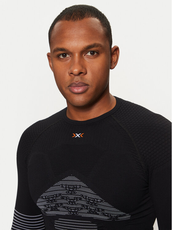 X-Bionic X-Bionic Верхня термоактивна білизна Energizer 4.0 NGYT06W19M Чорний Slim Fit