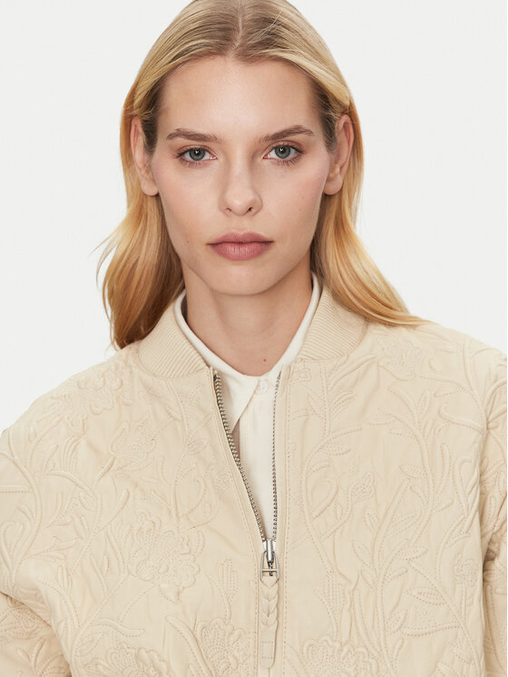 Munthe Munthe Odinė striukė Ferril 251151525105 Smėlio Relaxed Fit