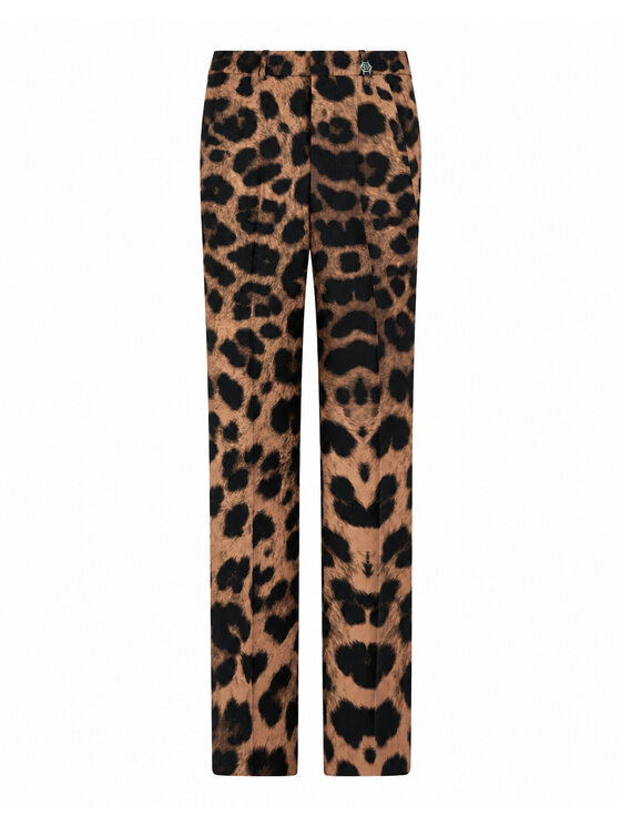 PHILIPP PLEIN PHILIPP PLEIN Pantaloni di tessuto 31572 Marrone Straight Fit