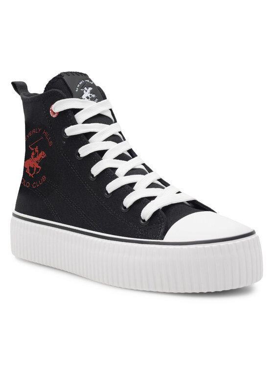 Beverly Hills Polo Club Beverly Hills Polo Club Sneakers aus Stoff BHPC026M Schwarz