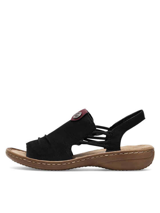 Rieker Rieker Sandale 60872-00 Crna