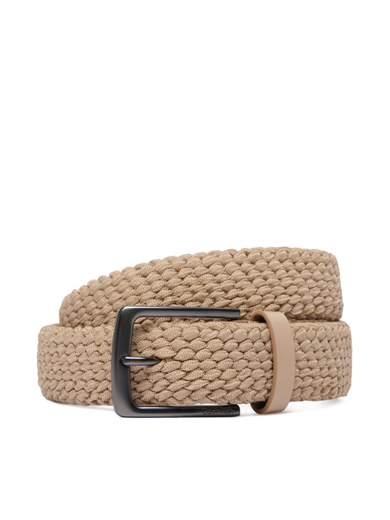 Calvin Klein Calvin Klein Opasok Casual Pin Buckle 35Mm Fixed - LV04D7088G Béžová