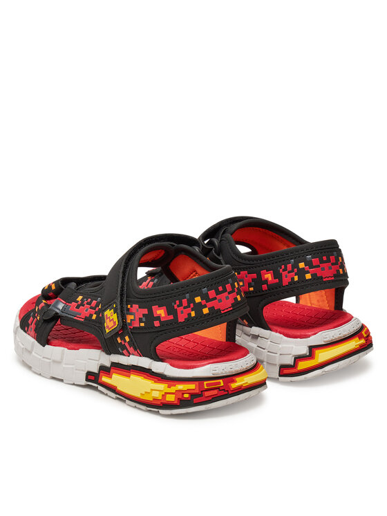 Skechers Skechers Sandále Mega-Splash 4K- 402161L/BKRD Čierna