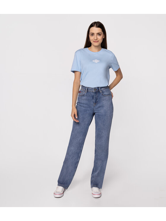 Lee Cooper Lee Cooper Jeansy PARIS 9840 Niebieski Straight Leg