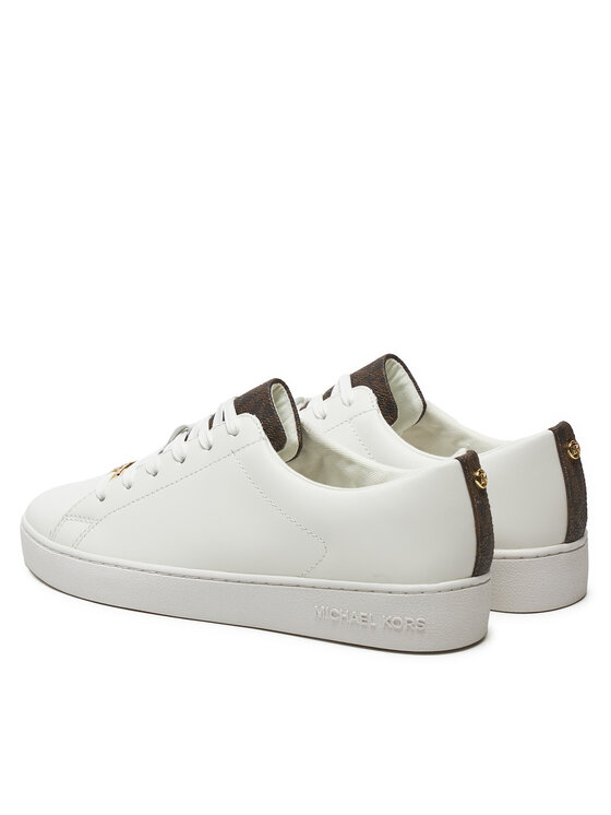 MICHAEL Michael Kors MICHAEL Michael Kors Сникърси Keaton Lace Up 43R4KTFS2L Бял
