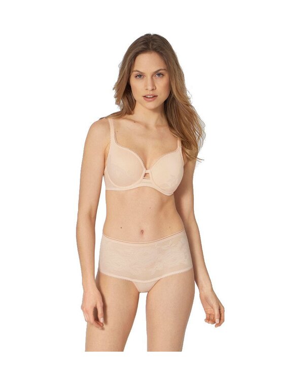 Triumph Triumph Biustonosz z fiszbiną Wild Rose|Wild Rose 00NZ Beżowy