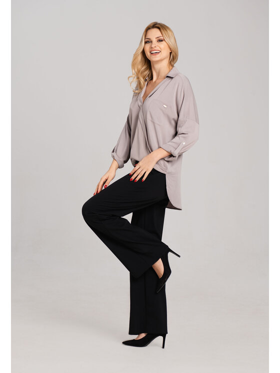 Look Made With Love Look Made With Love Koszula Koszula Beżowy Regular Fit
