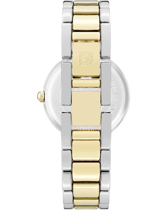 Anne Klein Anne Klein Zegarek AK-1363NVTT Złoty
