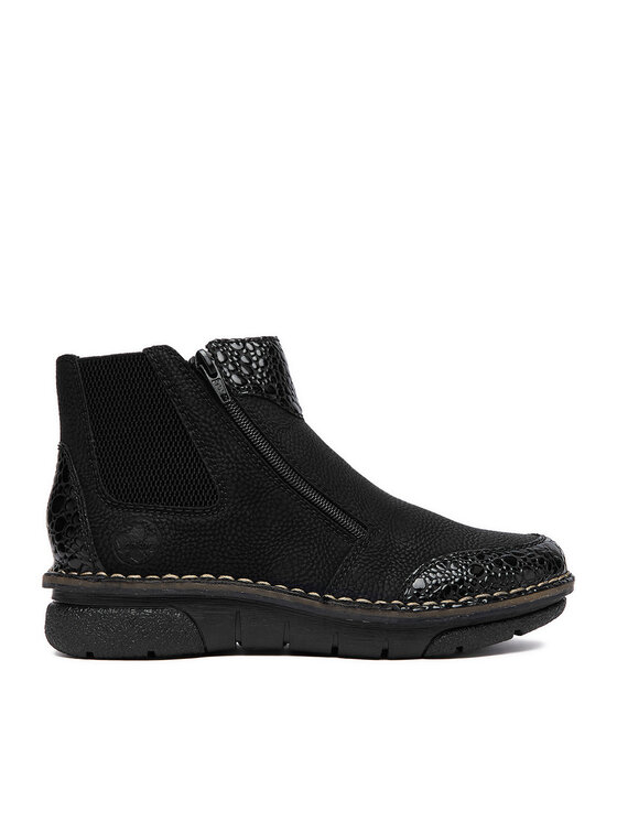 Rieker Rieker Stiefeletten 73355-00 Schwarz