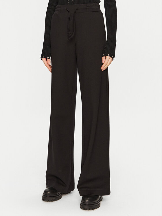 ACCESS FASHION ACCESS FASHION Hlače 44-5114-749 Crna Wide Leg