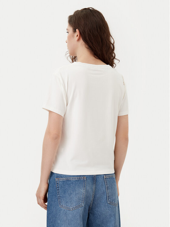 HUGO HUGO T-Shirt 50534300 Beżowy Regular Fit
