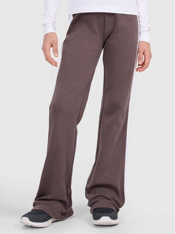 4F 4F Teplákové kalhoty 4FJRAW25TTROF1599-51S Fialová Authentic Slim Fit