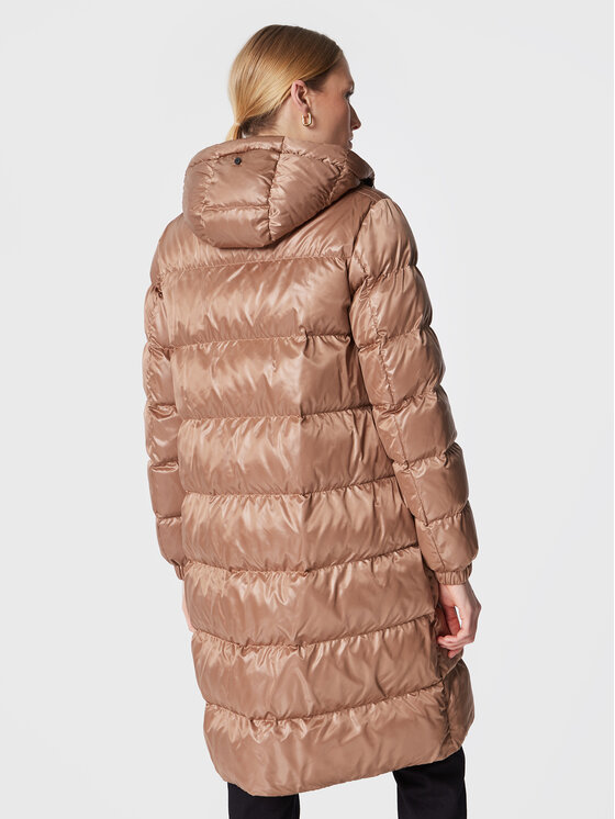 Geox Geox Zimska jakna Becksie W2628H T2843 F5239 Smeđa Regular Fit