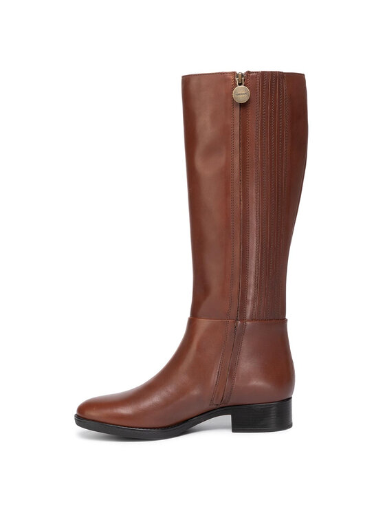Geox Geox Cizme lungi riding D Felicity D D84G1D 00043 C0013 Maro