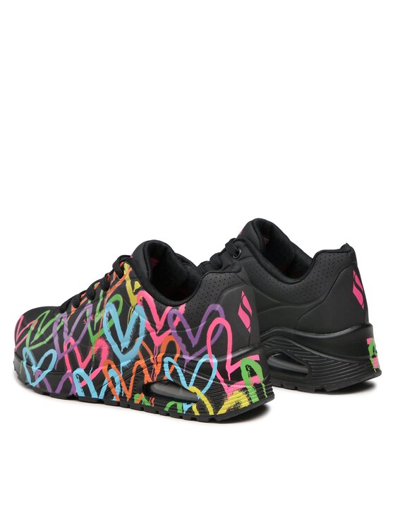 Skechers Skechers Sportcipő Highlight Love 177981/BKMT Fekete