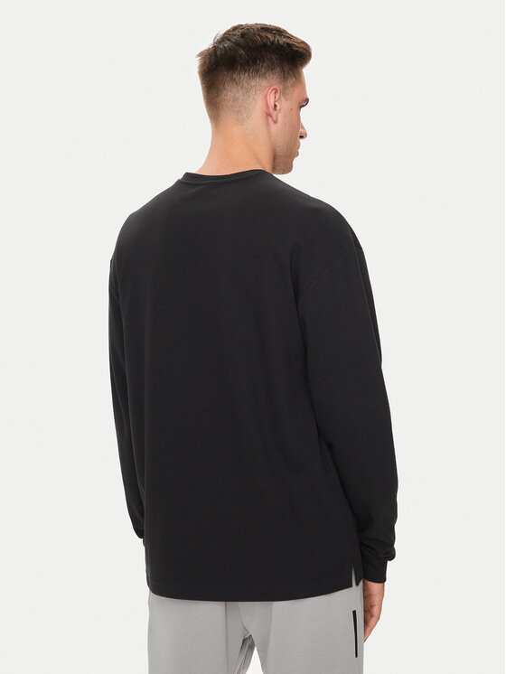 Reebok Reebok Μπλούζα Active Collective 100075746 Μαύρο Regular Fit