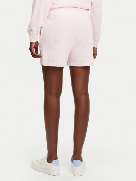 Tommy Hilfiger Tommy Hilfiger Športové kraťasy UW0UW05800 Ružová Regular Fit