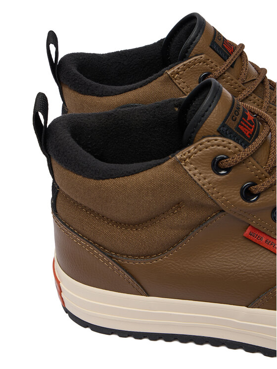 Converse Converse Šnurovacia obuv Chuck Taylor All Star Malden Street Boot A13225C Hnedá