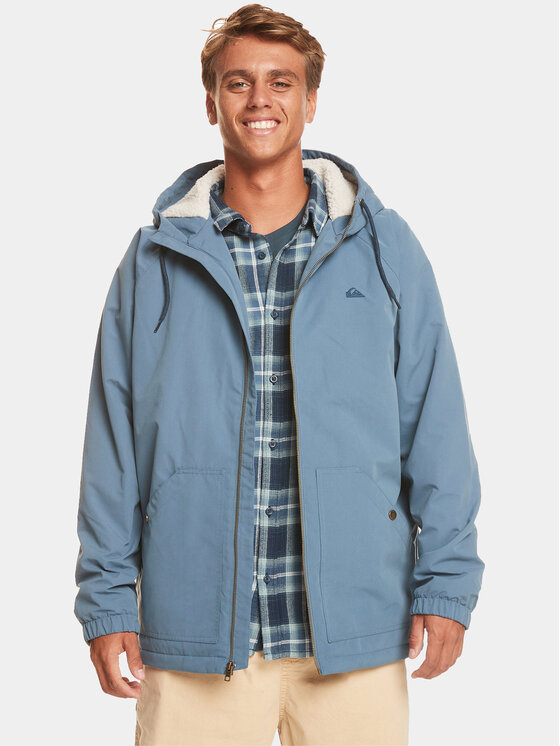 Quiksilver Prechodná bunda Final Call Jckt EQYJK03980 Modrá Regular Fit