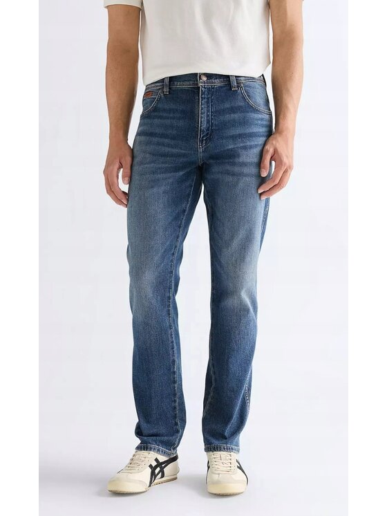 Wrangler Wrangler Jeansy Texas Slim Niebieski Slim Fit