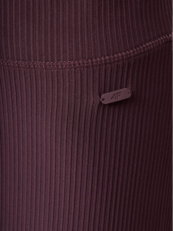 4F 4F Tamprės 4FWAW24TTIGF185 Violetinė Slim Fit