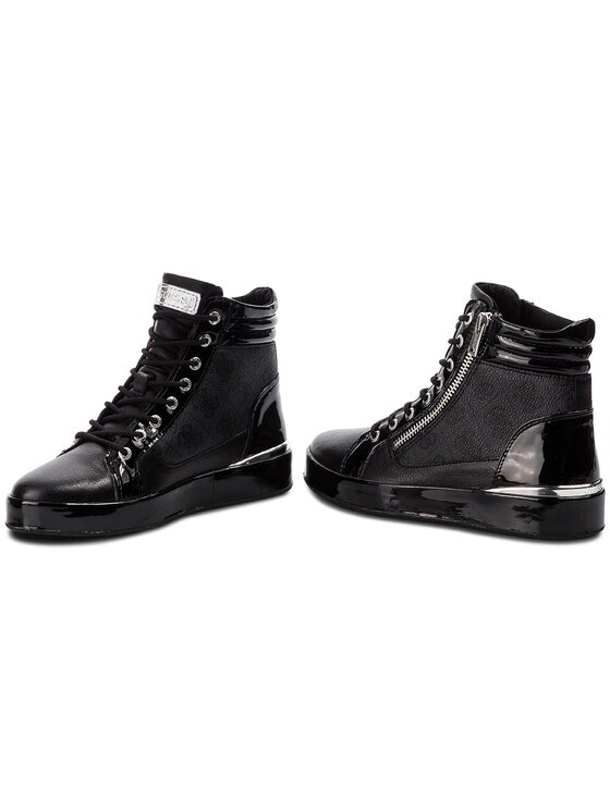 Guess Sneakersy Flvnd3 Pel12 Cierna Modivo Sk