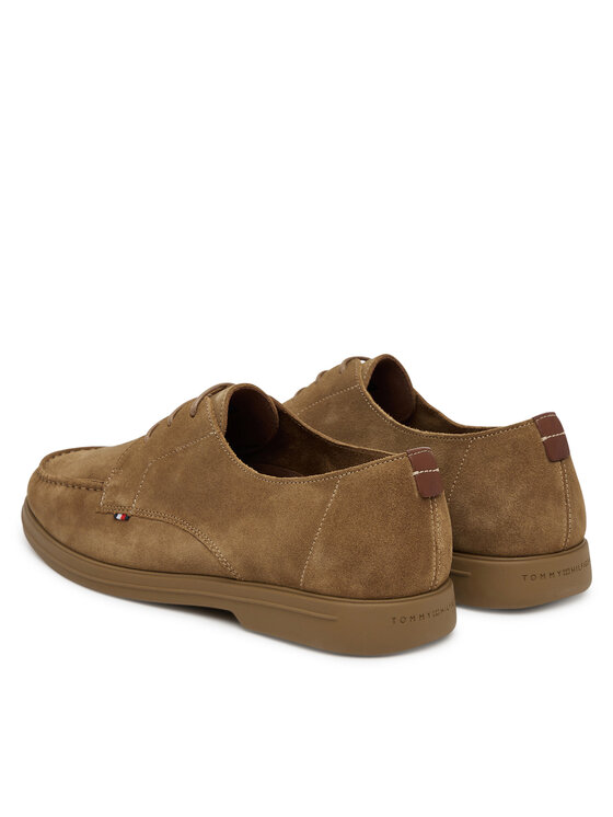 Tommy Hilfiger Tommy Hilfiger Mokasini Moc T Derby FM0FM05495 Rjava