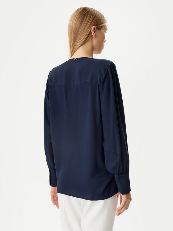 Rinascimento Rinascimento Bluse CFC0122866003 Dunkelblau Regular Fit