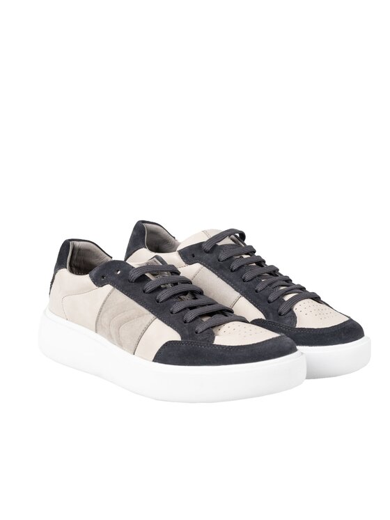 Geox Geox Sneakersy U927BB 04322 Šedá
