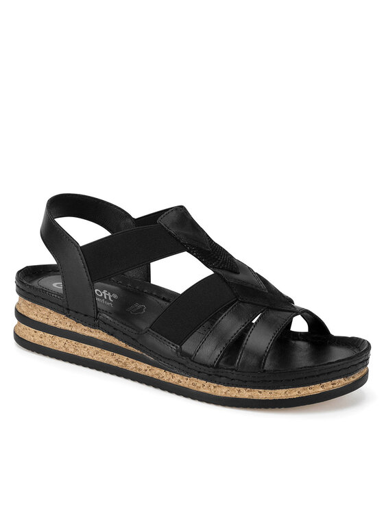 Go Soft Go Soft Sandali RST-2314-05 Nero