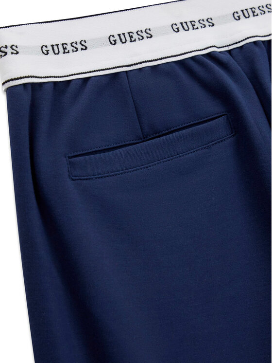 Guess Guess Долнище анцуг J6YB14 K3934 Син Regular Fit
