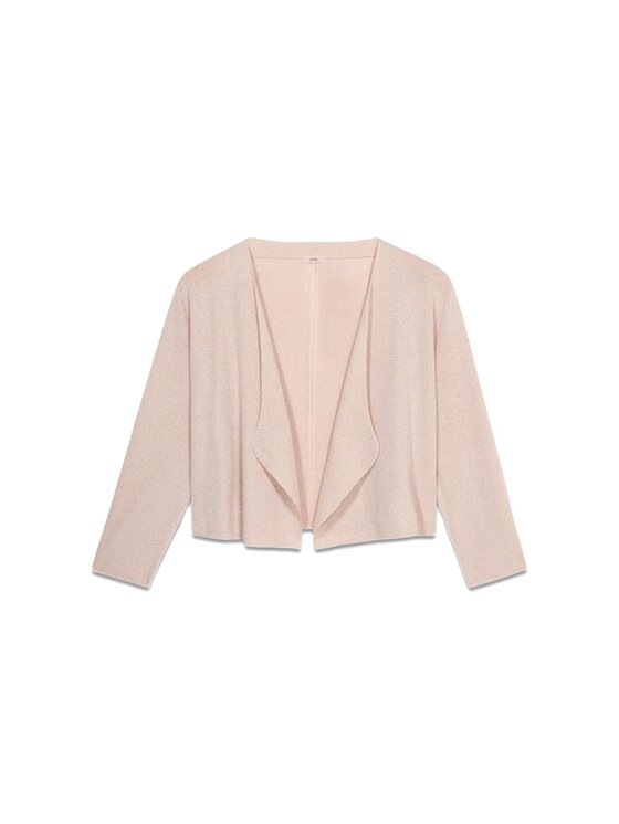 Oltre Oltre Kardigan M218J004950N002 Różowy Cropp Fit