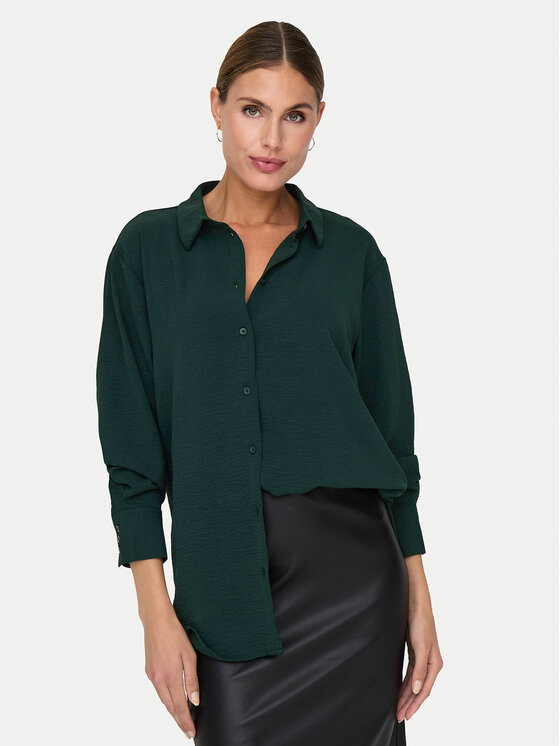 JDY JDY Marškiniai Kenta 15268316 Žalia Regular Fit