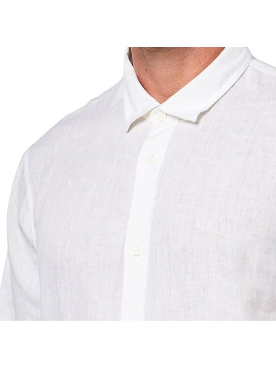 Armani Exchange Armani Exchange Koszula XM001223 AF14619 U0001 Biały Regular Fit