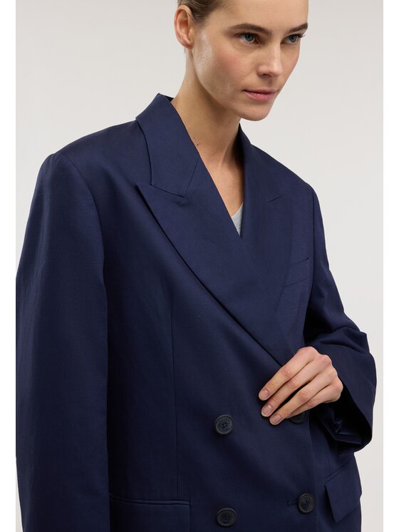 Trussardi Trussardi Giacca di transizione Q976A000414N034 Blu Regular Fit