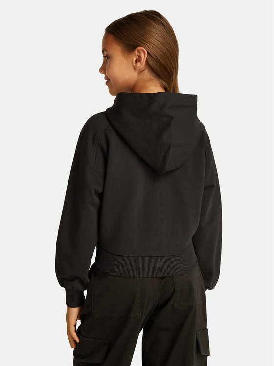 Calvin Klein Jeans Calvin Klein Jeans Суитшърт Monologo IG0IG02824 Черен Regular Fit
